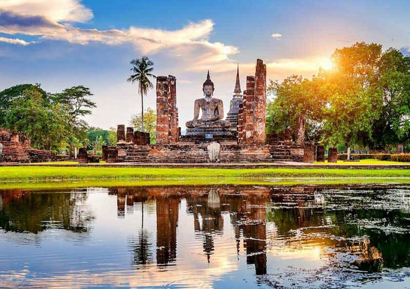 Vùng phía Đông Bắc Bảo tàng Samut Prakan Ancient City